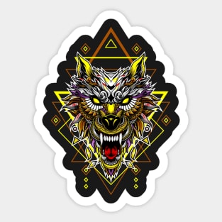 Imperial Wolf Sticker